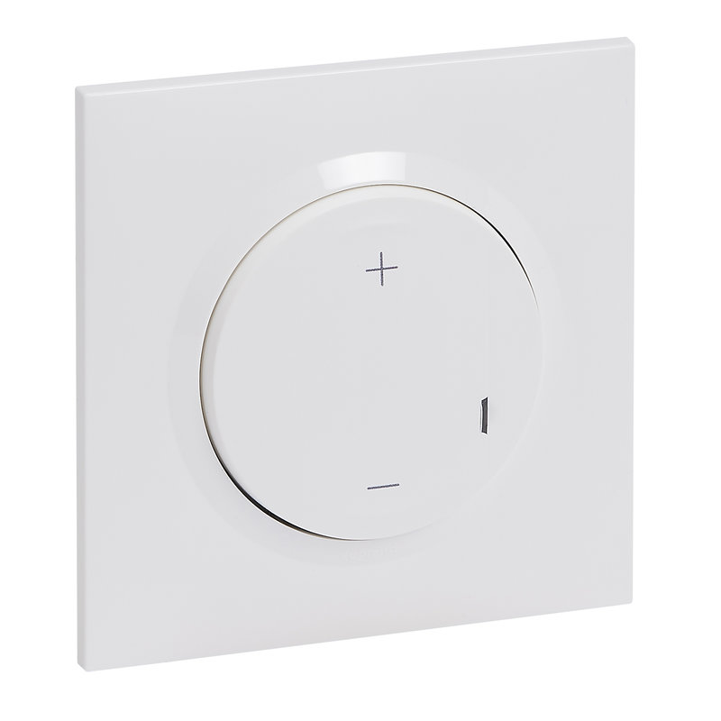 Legrand 095013A - Variateur universel dooxie 2 fils 125W - complet Blanc