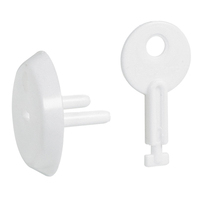 Legrand 095841 - Cache-prises de courant - 4 caches pour prise avec terre