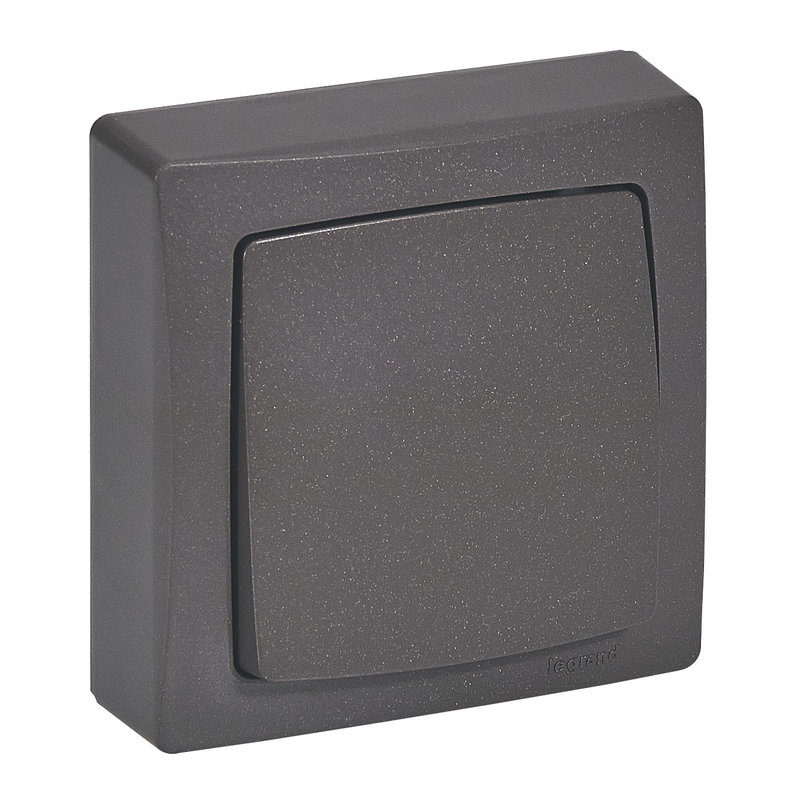 Legrand ALB2213BR - Va-et-vient complet Appareillage saillie - marron