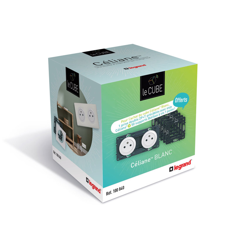 Legrand 100840 - Cube Céliane Automne 2023 - blanc