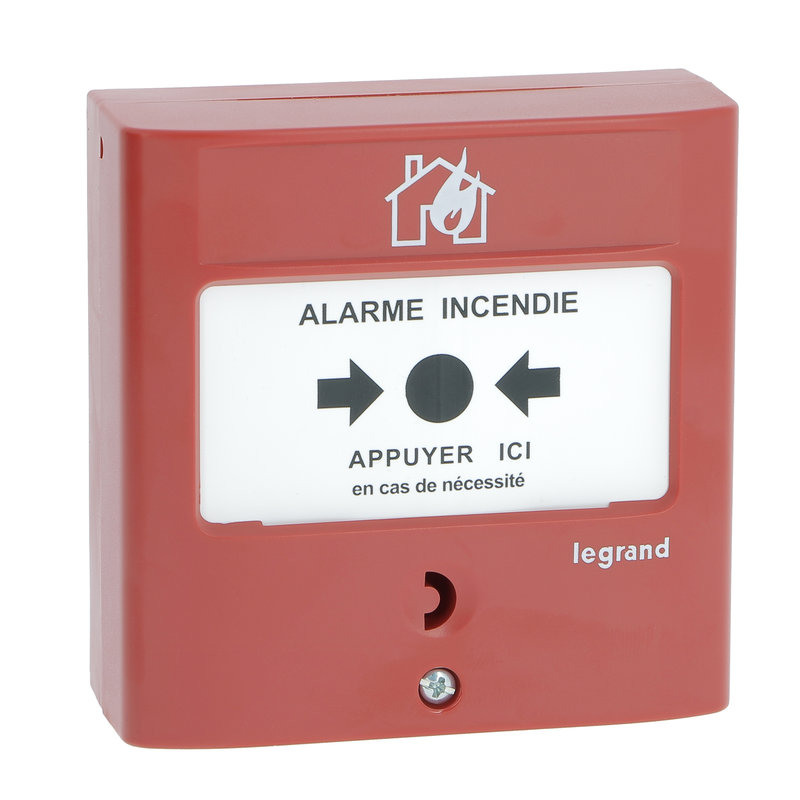 Legrand 140571 - Déclencheur manuel pour équipement d'alarme de Type 4 Radio