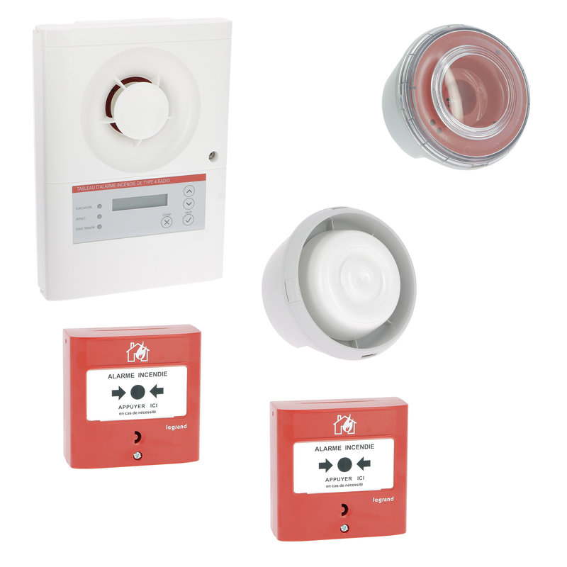 Legrand 140574 - Prêt à poser alarme Type 4 Radio