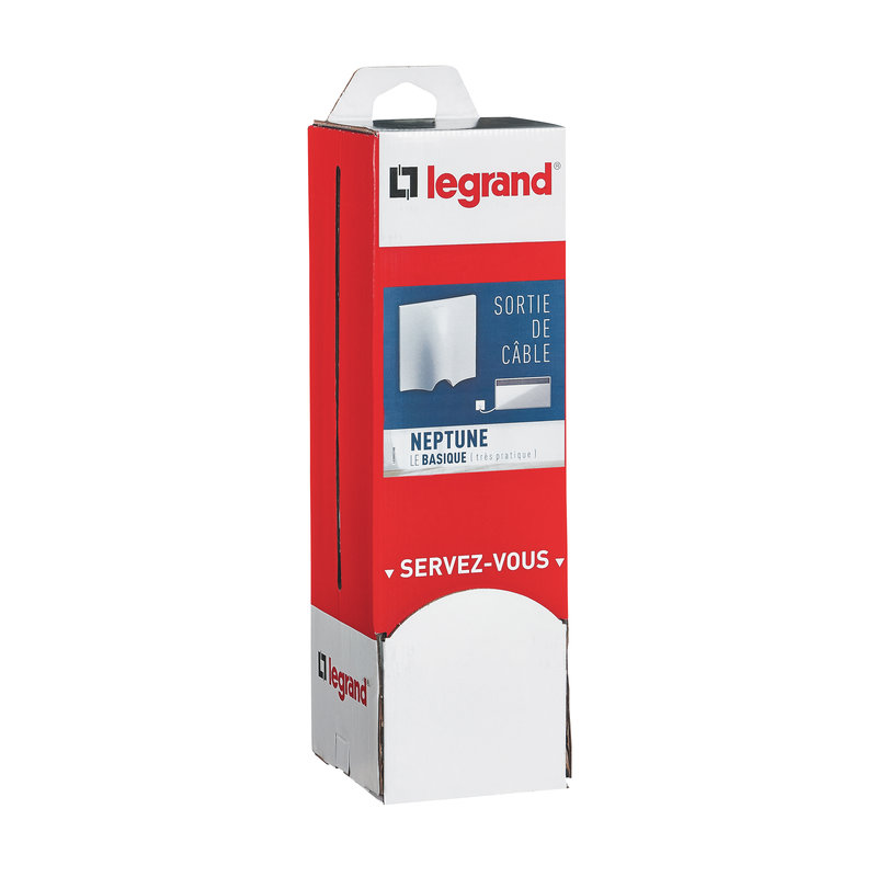 Legrand 200274 - Box sorties de câbles -Neptune - finition blanche