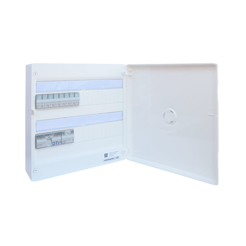 Legrand 418261 - Prêt à poser coffret multimédia Double Play Drivia 18 - TV sur RJ Ready