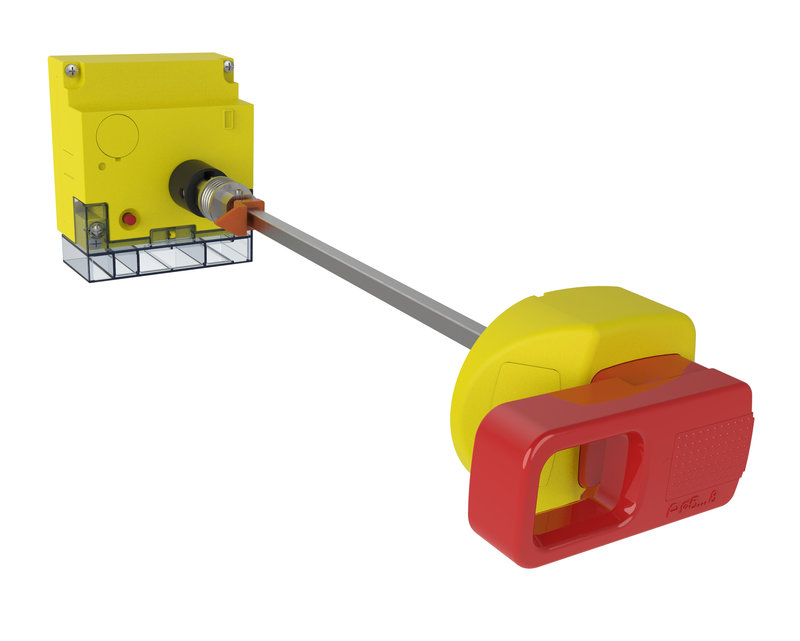 Legrand 423803 - Commande rotative déportée d'urgence pour DPX³250 HP - rouge/jaune