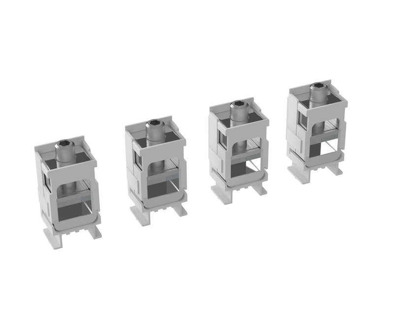 Legrand 423831 - Jeu de 3 bornes à cages pour DPX³250 HP 4P