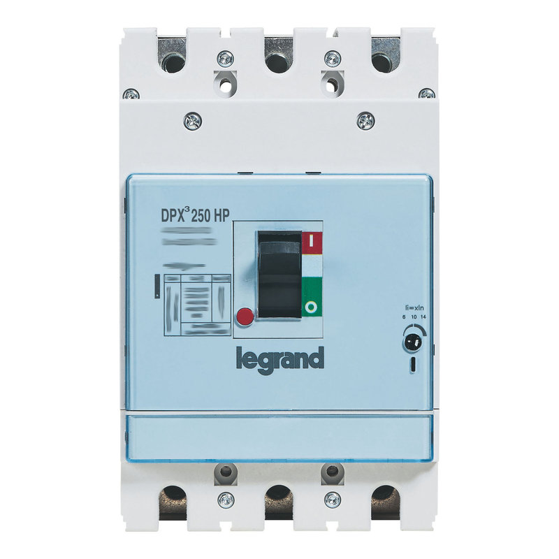 Legrand 423905 - Disjoncteur DPX³250HP magnétique seul pouvoir de coupure 36kA 3P 50A