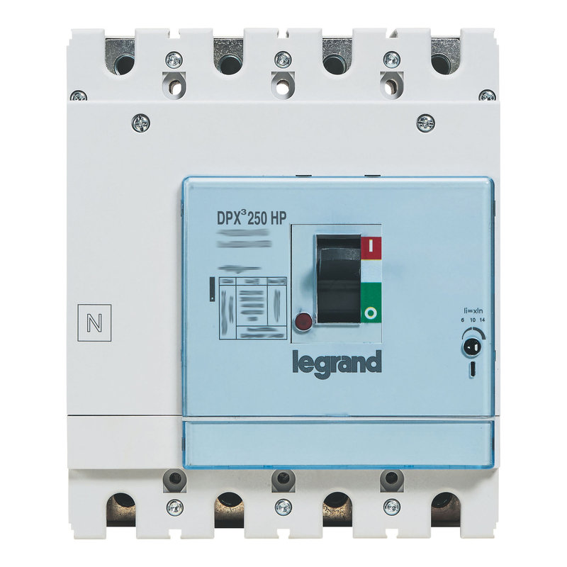 Legrand 423916 - Disjoncteur DPX³250HP magnétique seul pouvoir de coupure 36kA 4P 32A