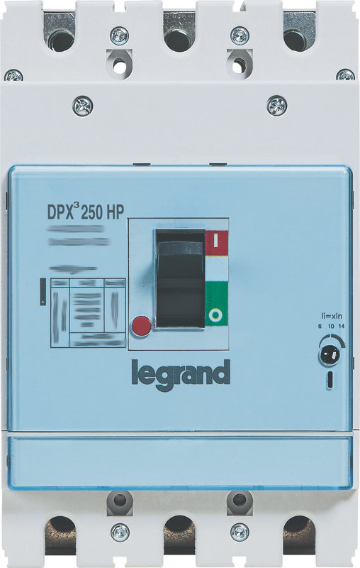 Legrand 423951 - Disjoncteur DPX³250HP magnétique seul pouvoir de coupure 70kA 3P 25A