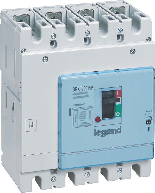 Legrand 423961 - Disjoncteur DPX³250HP magnétique seul pouvoir de coupure 70kA 3P 6,3A