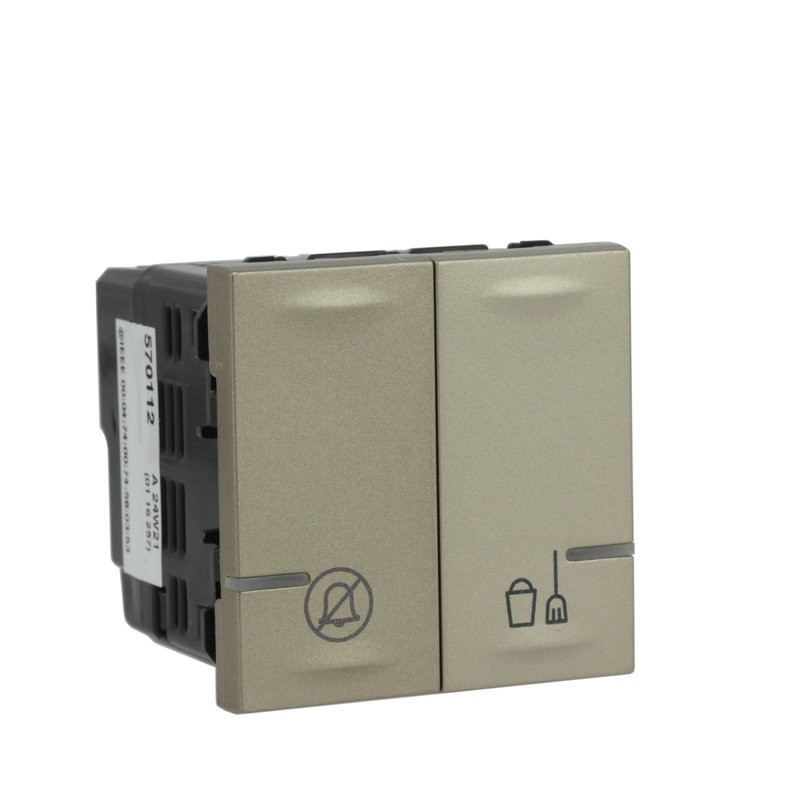Legrand 570112 - Commande Artéor Ne pas Déranger et Faire la Chambre Champgne