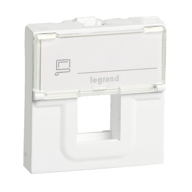 Legrand 572337 - ADAPTATEUR KEYSTONE - 1 CONNECTEUR RJ45 BLANC