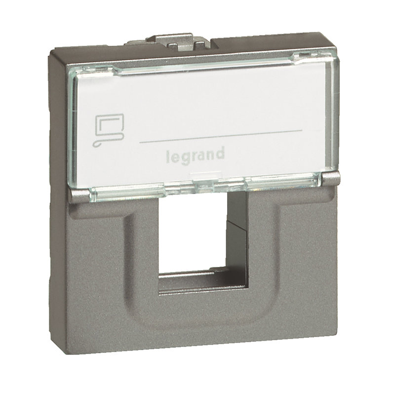 Legrand 572837 - ADAPTOR FOR KEYSTONE - 1 CONNECTOR MAGNE SIUM