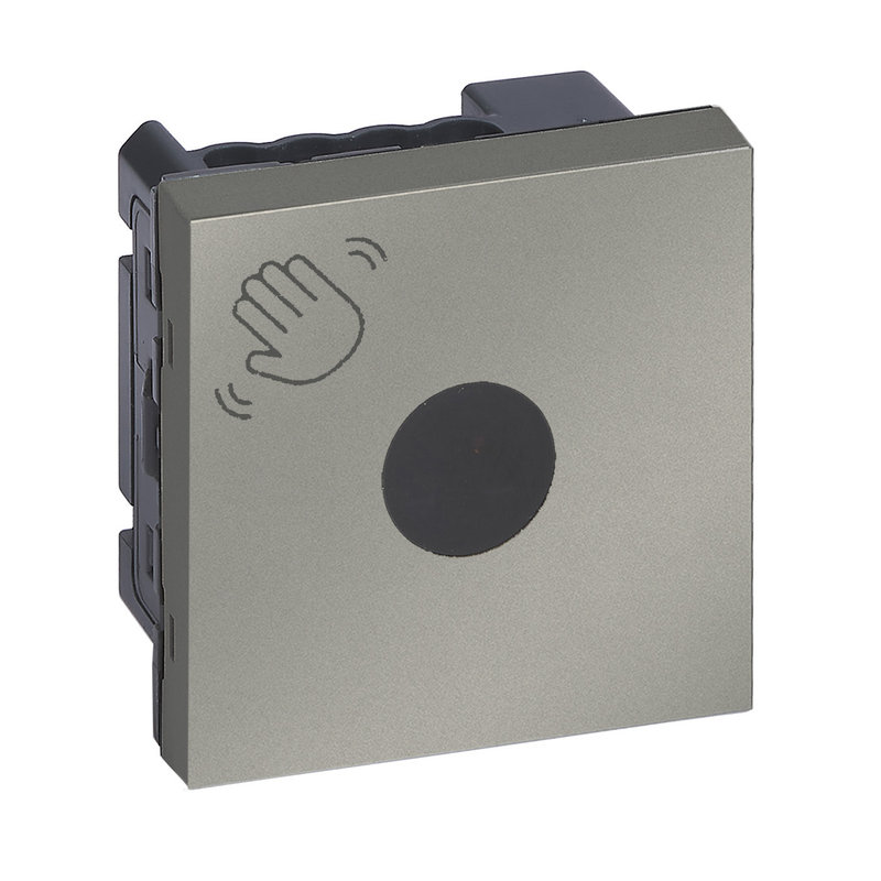 Legrand 574337 - INTERRUPTEUR SANS CONTACT 200W LED POUR ECLAIRAGE ARTEOR MAGNESIUM