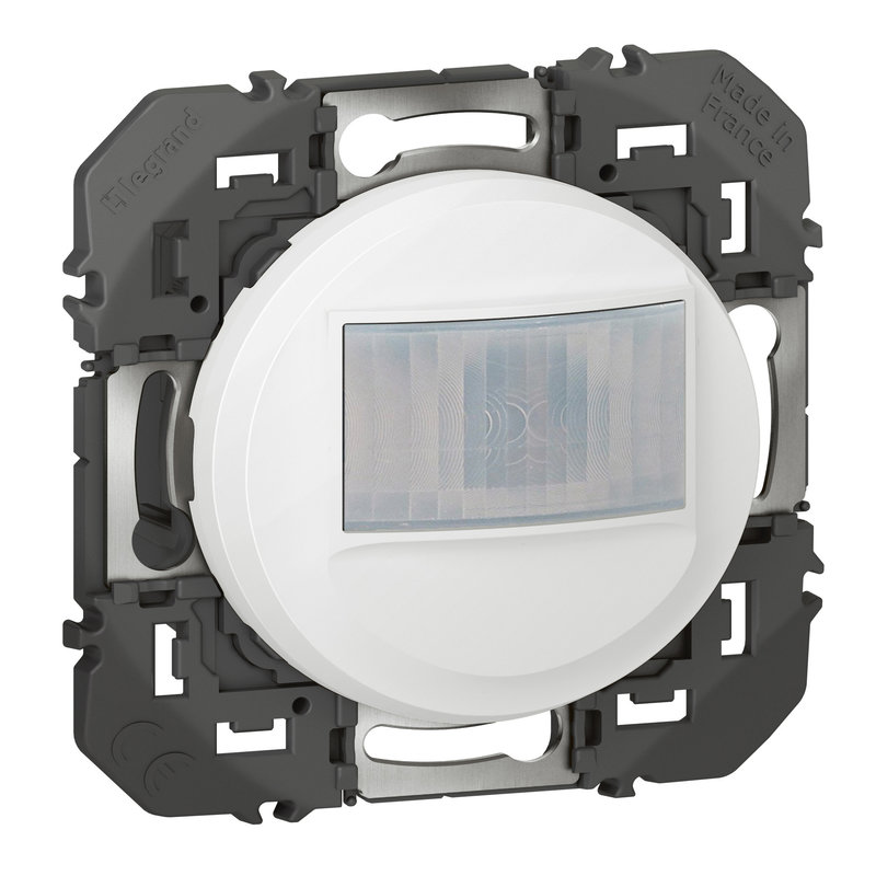 Legrand 600064A - Détecteur mural universel dooxie 2 fils 100W LED finition Blanc