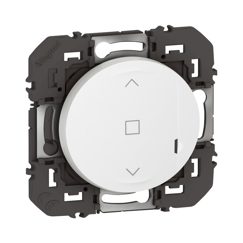 Legrand 600086A - Interrupteur pour volet roulant connecté dooxie with Netatmo sans plaque blanc