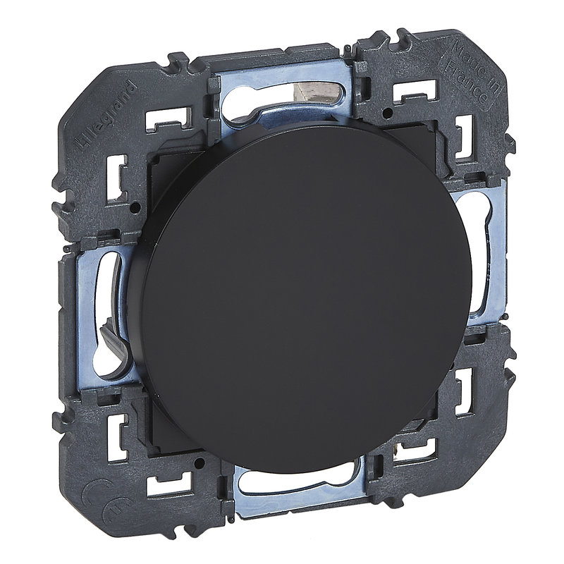 Legrand 095490 - Obturateur dooxie - composable enjoliveur Noir