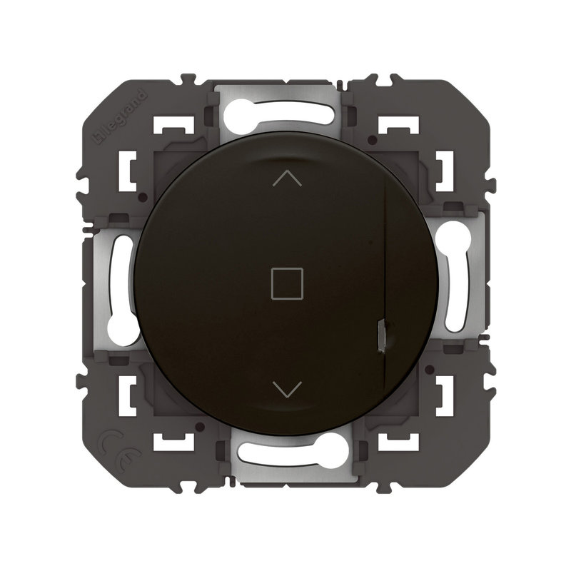 Legrand 600286 - Interrupteur connecté avec neutre pour volets roulants dooxie with Netatmo noir