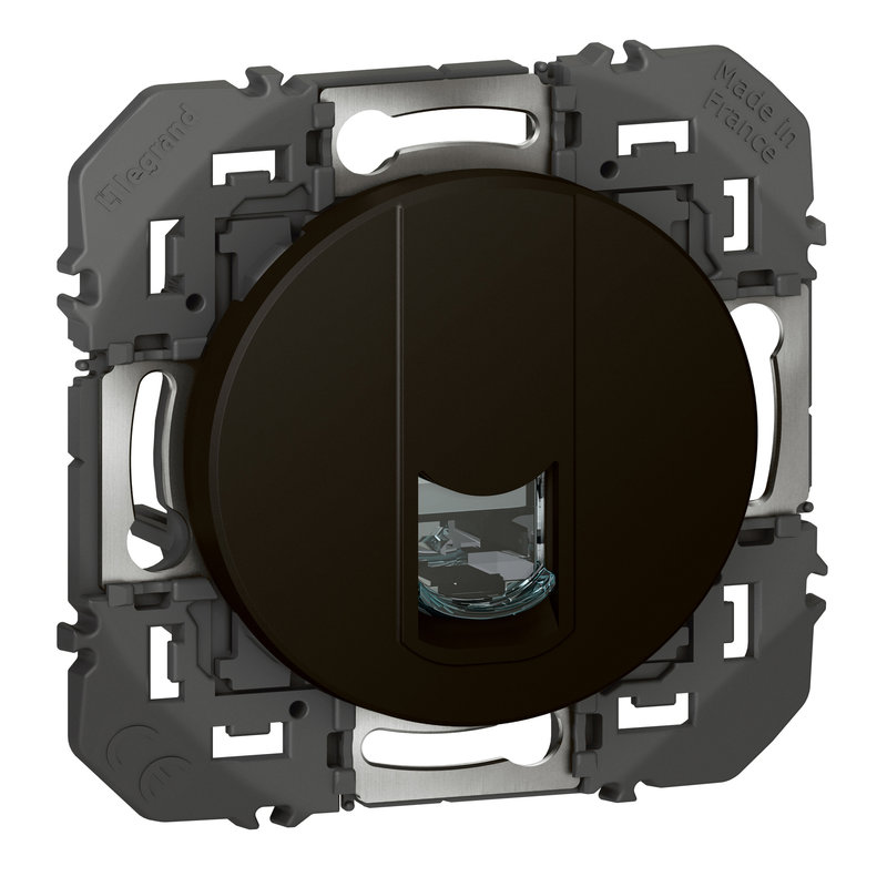 Legrand 600574 - Prise RJ45 catégorie 6A STP grade 3 dooxie finition noir