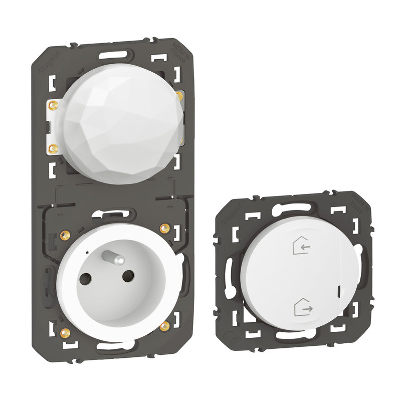 Legrand 600670A - Pack de démarrage connecté dooxie with Netatmo sans plaque blanc