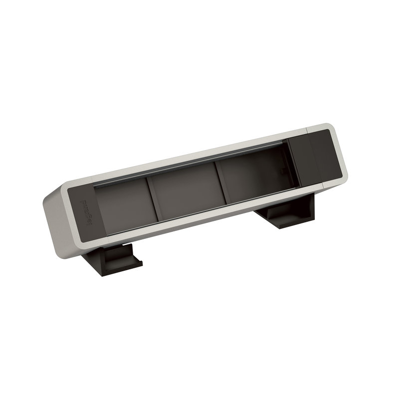 Legrand 655101AB - Bloc Bureau 8 modules à équiper - Alu-Noir