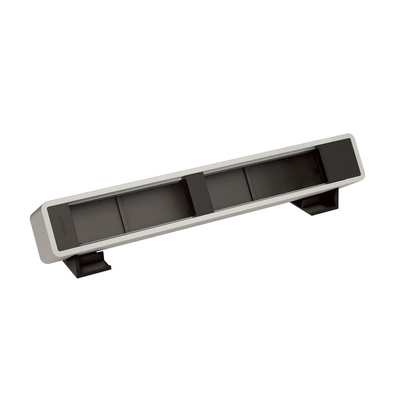 Legrand 655102AB - Bloc Bureau 12 modules à équiper - Alu-Noir
