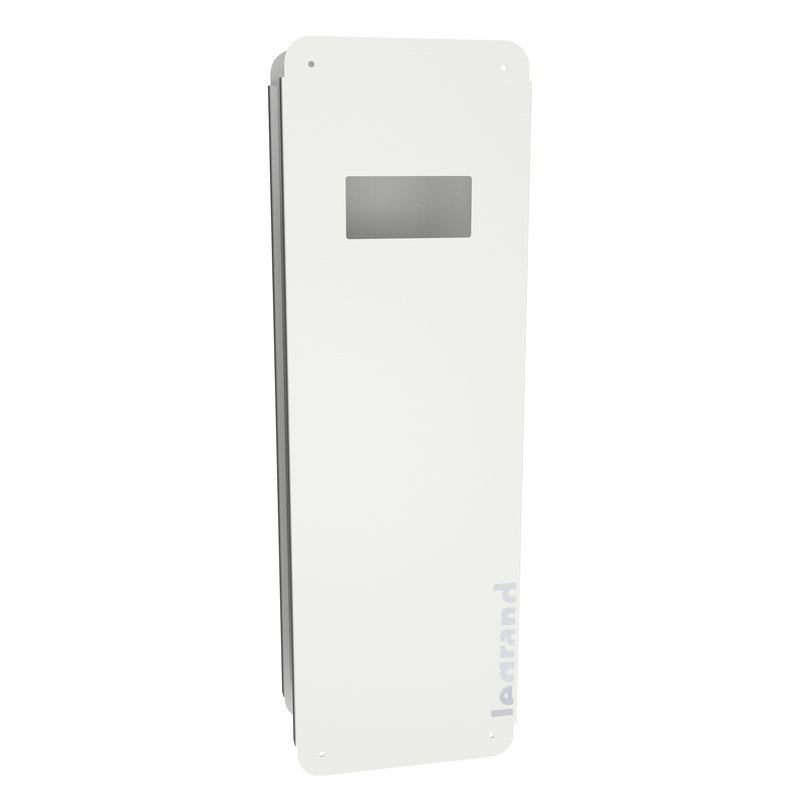 Legrand 980966 - Façade sur pied avant et arrière pour borne Green'Up métal