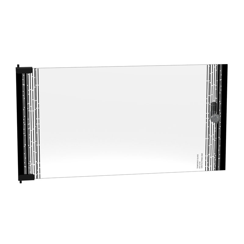 Legrand 981084 - Porte en verre complète pour coffret Linkeo 19pouces 6U RAL7016