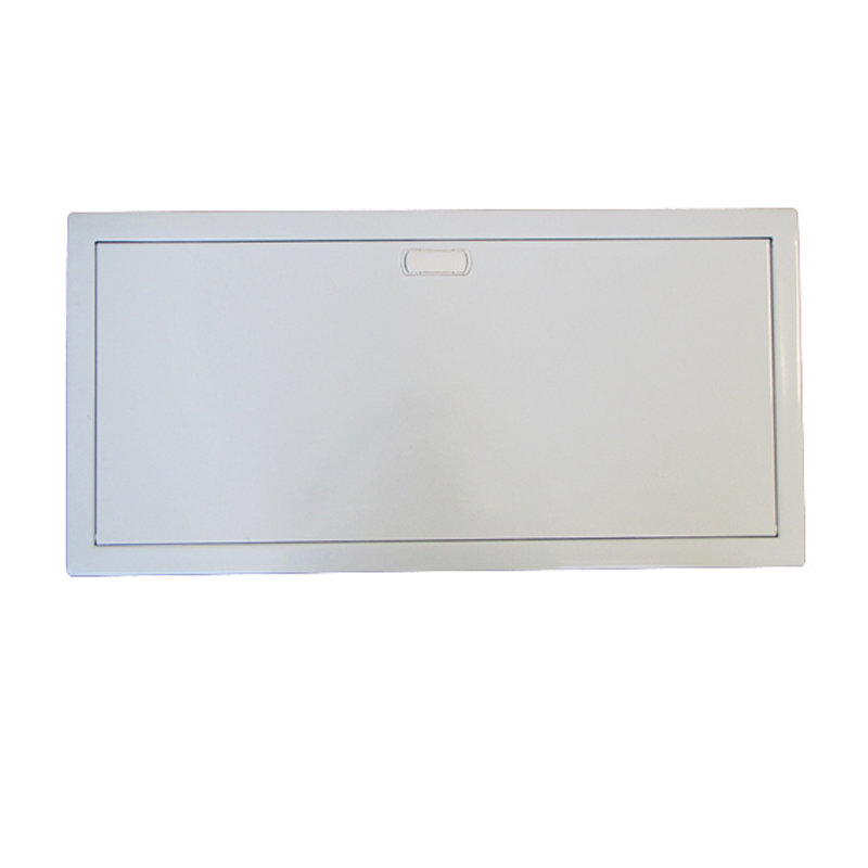 Legrand 981633 - Porte metal extra plate pour coffret 4 rangées 48+6 modules - blanc RAL9010