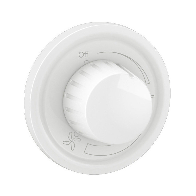 Legrand CB0015 - Enjoliveur inter variateur ventilateur de plafond Céliane - Blanc