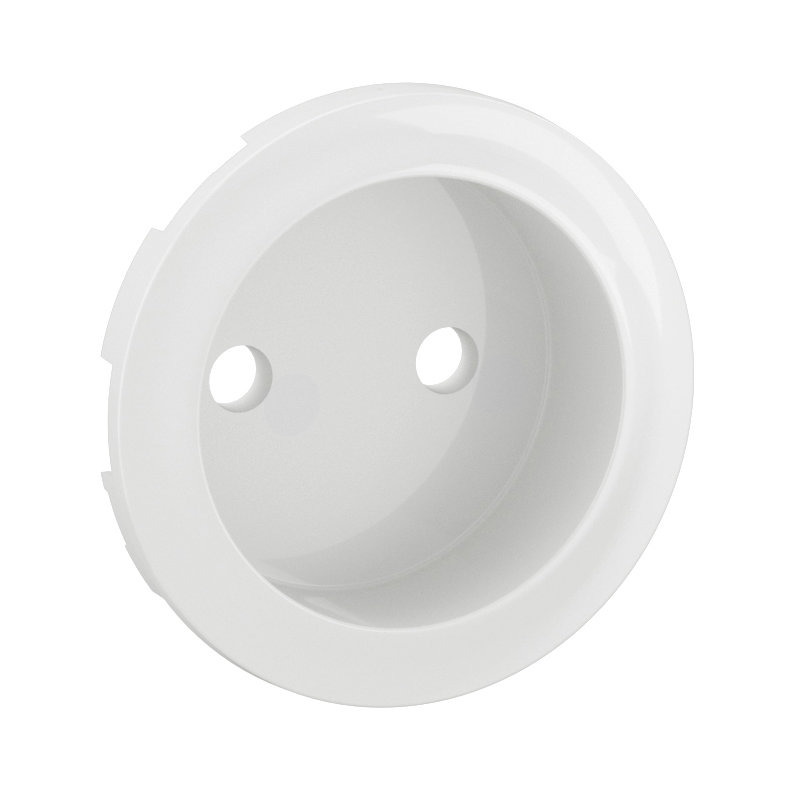 Legrand CB0110 - Enjoliveur prise à puit 2P Céliane - Blanc