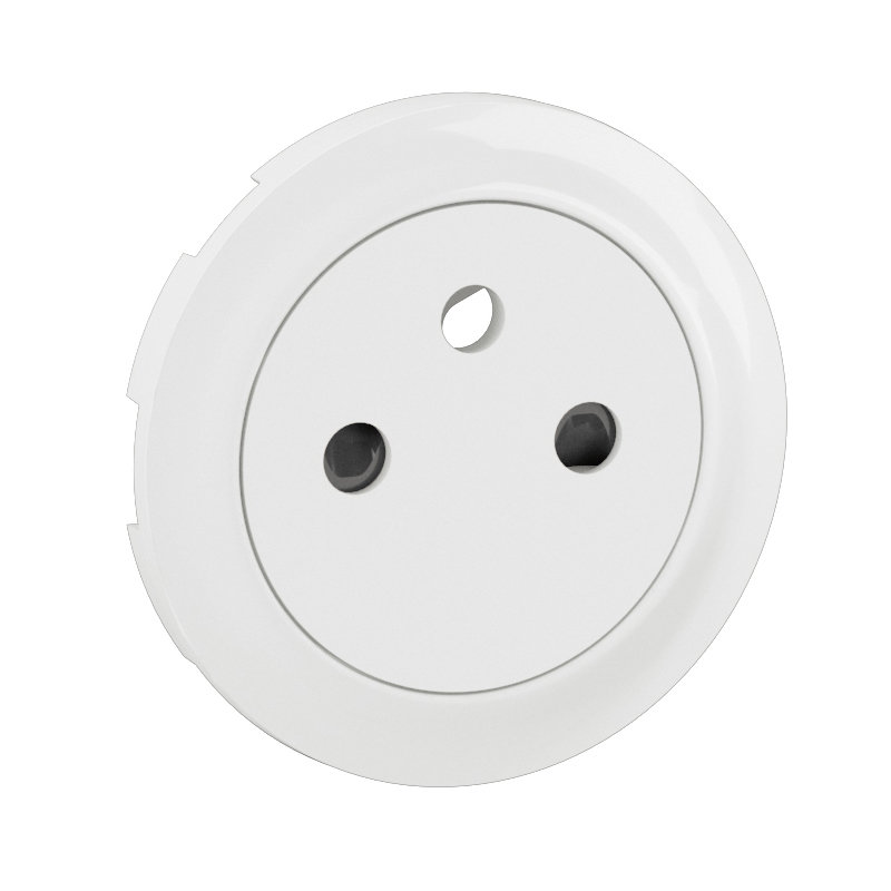 Legrand CB0111 - Enjoliveur prise 2P+T Surface Céliane - Blanc