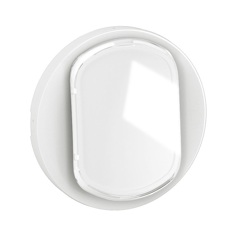 Legrand CB5001 - Enjoliveur inter ou VV avec porte-étiquette Céliane + 2 étiquettes - Blanc