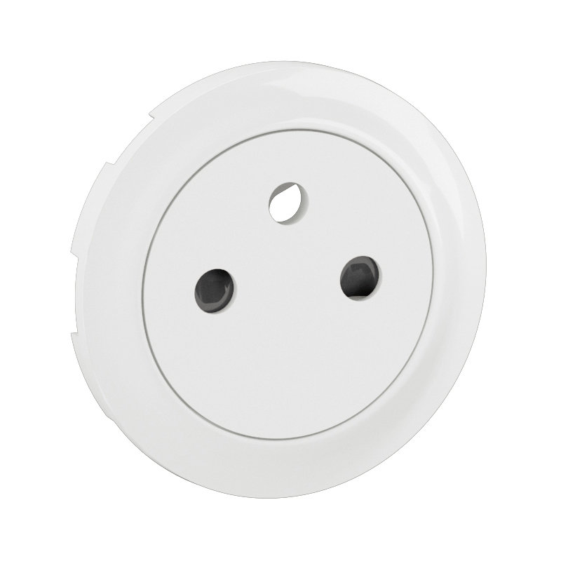 Legrand CB5027 - ENJOLIVEUR PRISE 2P+T SURFACE FRANCO-BELGE EUROPE ANTIMICROBIEN CELIANE