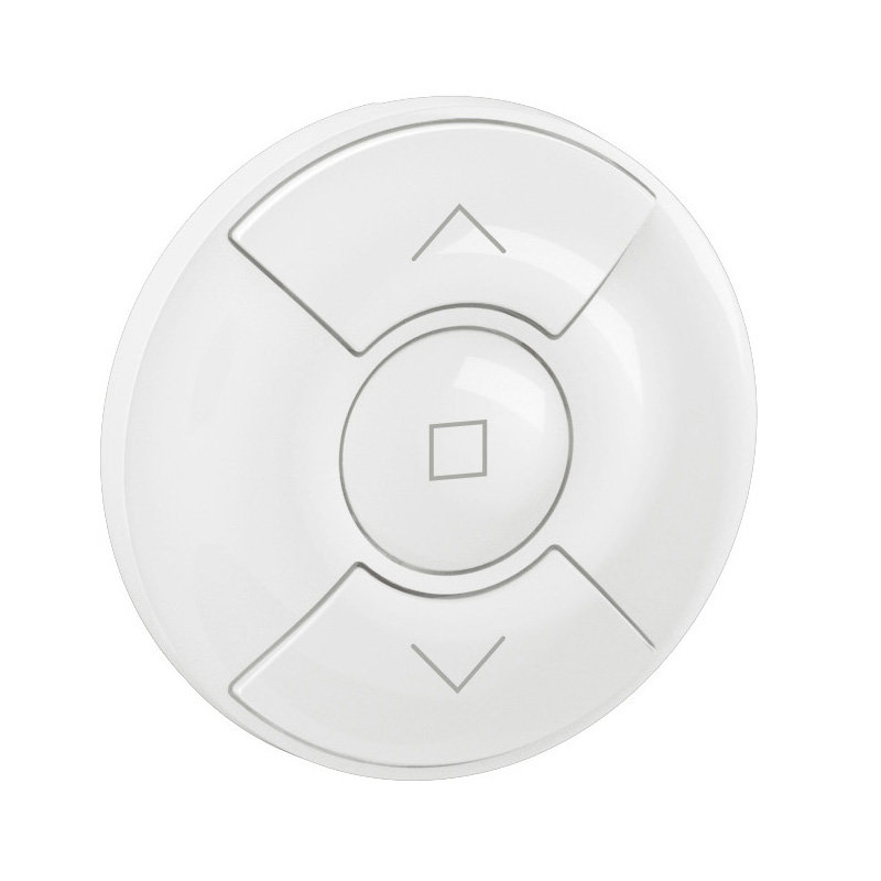 Legrand CB6027 - Enjoliveur commande volets roulants Céliane - Blanc Antimicrobien