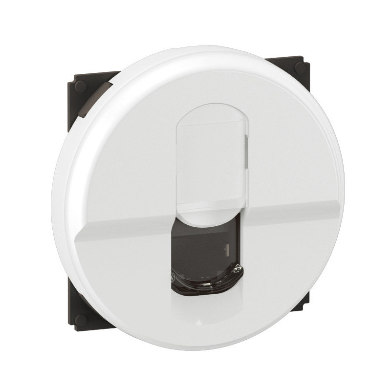 Legrand CF0345 - Prise RJ45 Céliane Catégorie 6 FTP avec enjoliveur Blanc format Dépôt