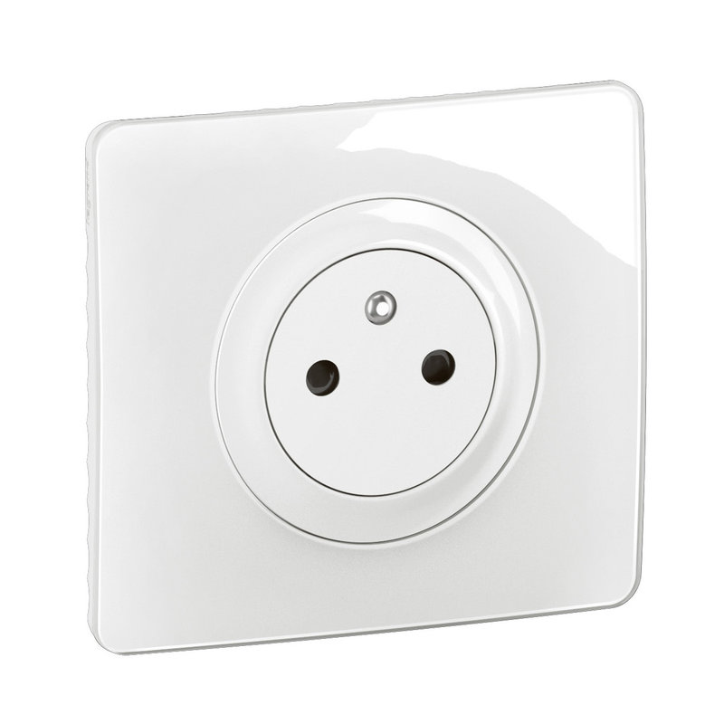 [LEG-CG0111] Legrand CG0111 - Prise 2P+T Surface Confort Céliane complet Blanc