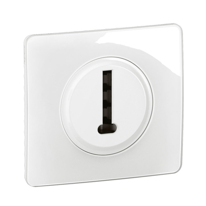 [LEG-CG0338] Legrand CG0338 - Prise téléphone Céliane 8 contacts - complet Blanc