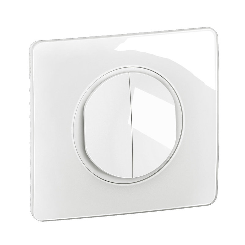 [LEG-CG2001] Legrand CG2001 - Double interrupteur ou va-et-vient Céliane 10AX complet Blanc