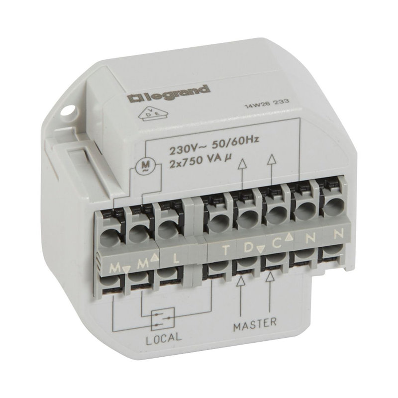 Legrand CM0047 - Relais pour commandes groupées de volets Céliane