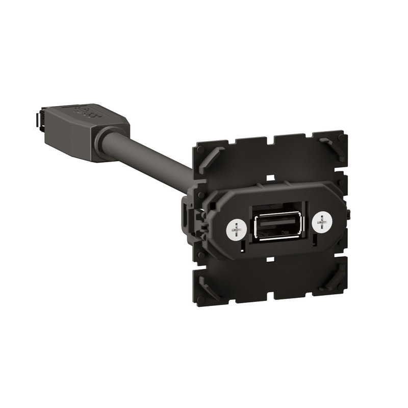 Legrand CM0326 - Prise USB 2.0 DATA type-A femelle Céliane préconnectorisée