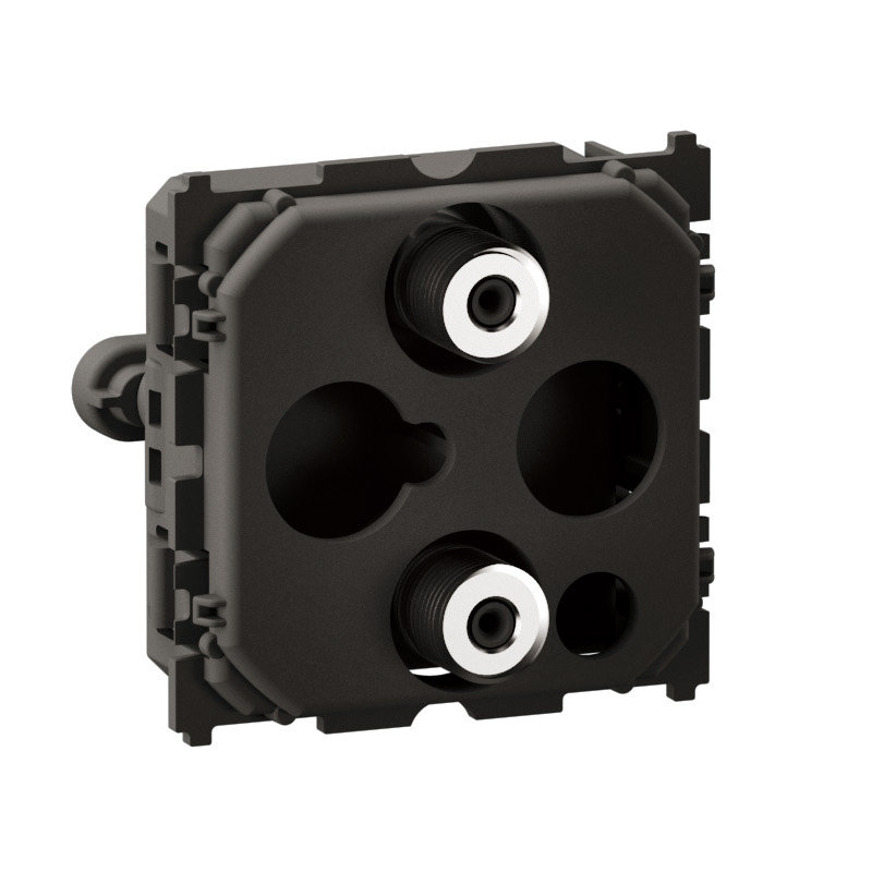 Legrand CM0399 - Prise réseau câblée AFORM Céliane - double F à visser
