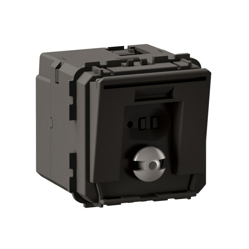 Legrand CM0510 - Lecteur de badge BUS pour badge ou carte format 45mm ou 54mm 2 modules - Céliane