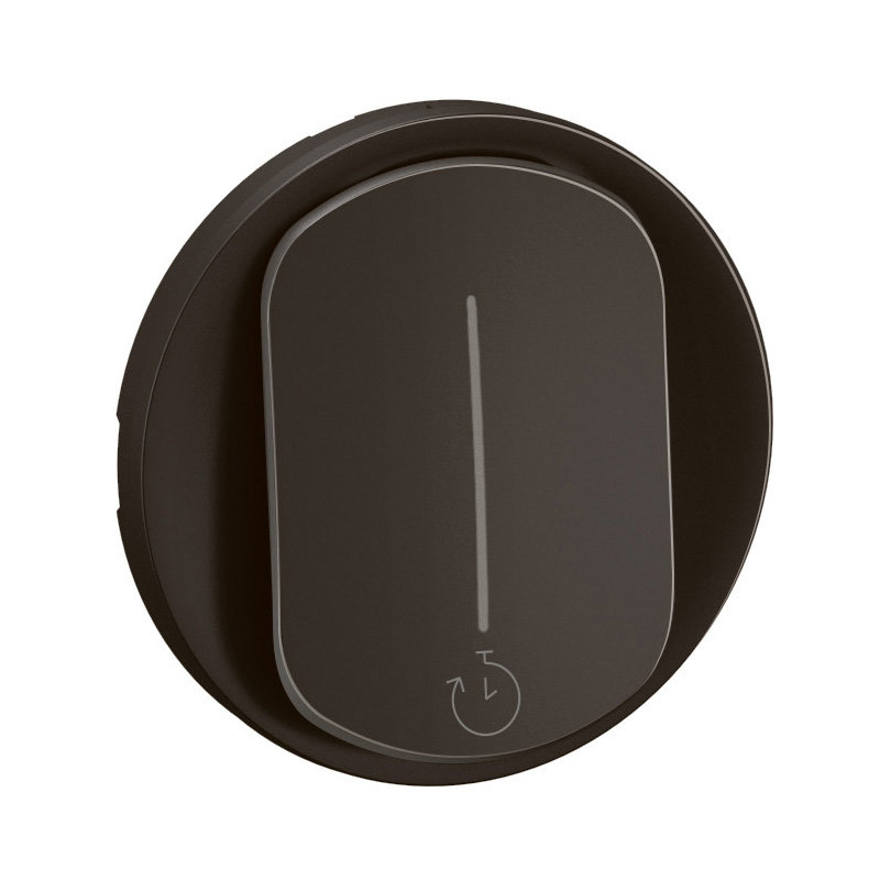 Legrand CN0077 - Enjoliveur interrupteur temporisé Céliane - Noir