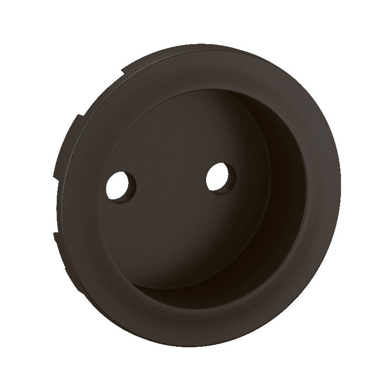 Legrand CN0110 - Enjoliveur prise à puit 2P Céliane - Noir