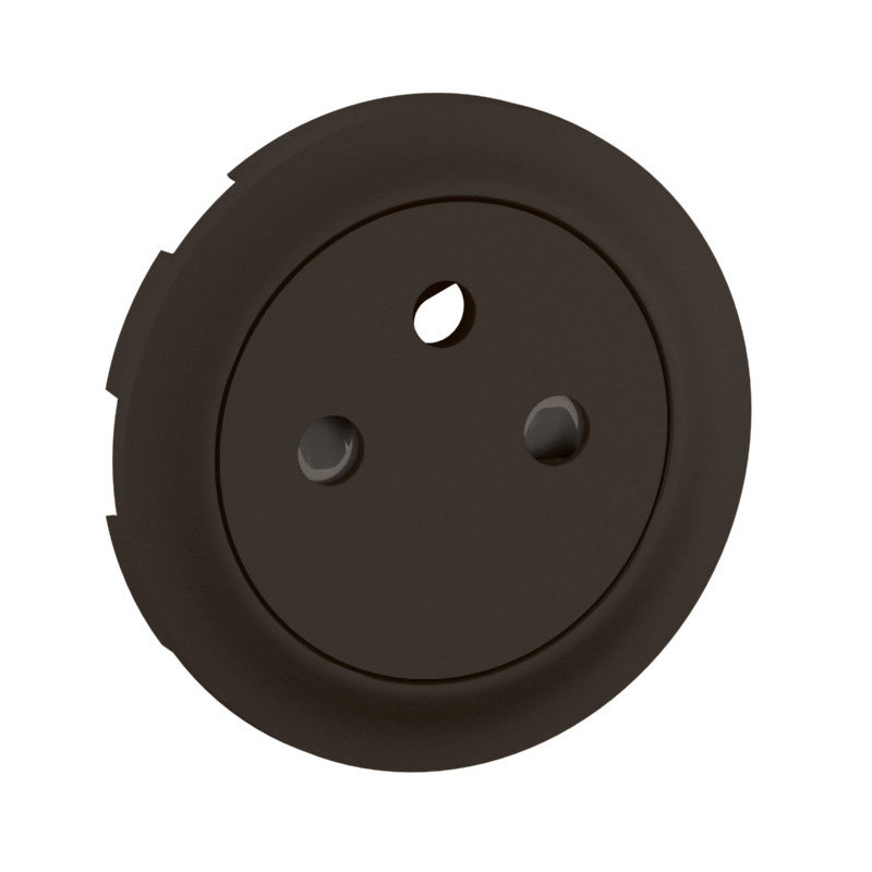 Legrand CN0111 - Enjoliveur prise 2P+T Surface Céliane - Noir