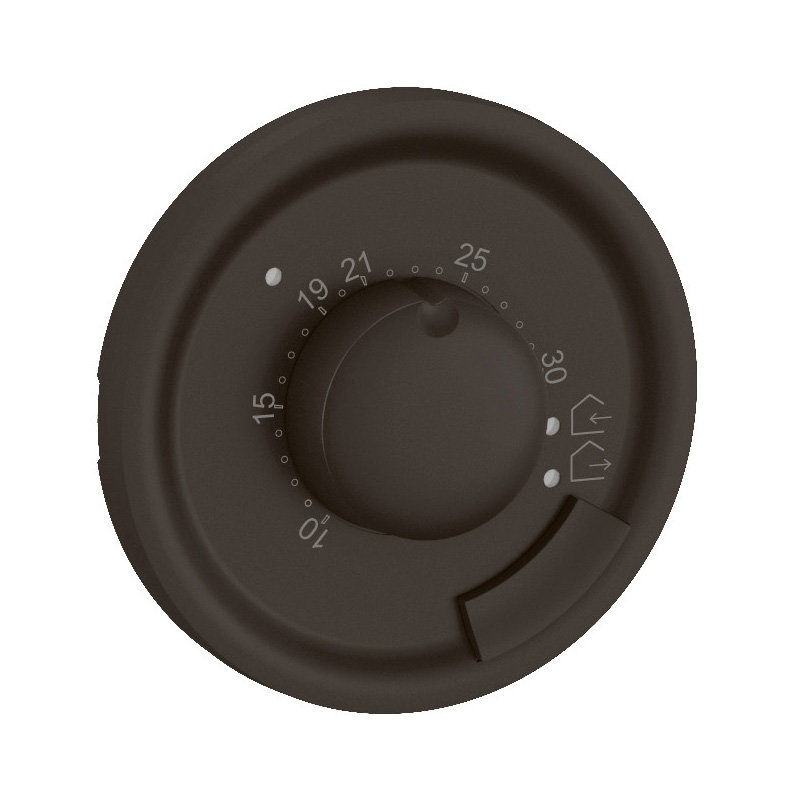 Legrand CN0250 - Enjoliveur pour thermostat d'ambiance Céliane - Noir
