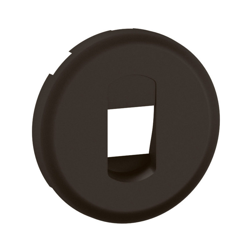 Legrand CN0311 - Enjoliveur prise Haut-Parleur simple Céliane - Noir