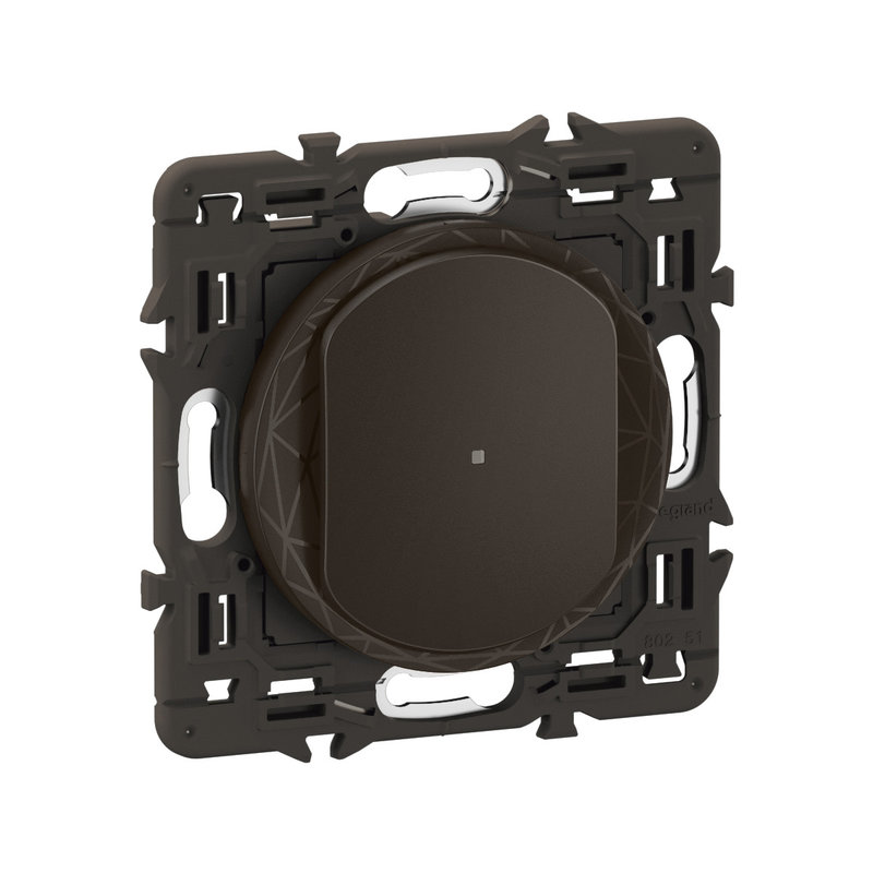 Legrand CN0409 - Interrupteur filaire Céliane with Netatmo avec Neutre, avec variation - Noir