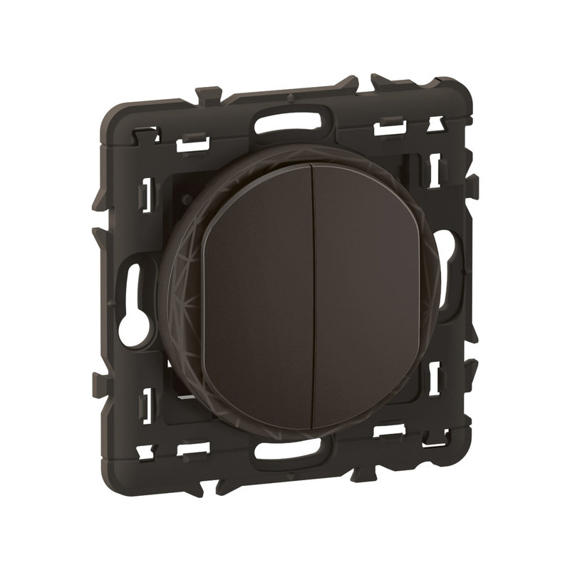 Legrand CN0421 - Commande double Self-e Céliane with Netatmo - Noir